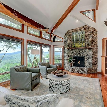 Falken Haus - Relax In Seclusion With Panoramic Lake Views Jasper Luaran gambar